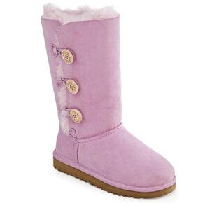 Ugg Bailey Button Triplet Boots Little Kids Style : 1962K PINK